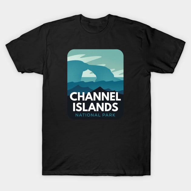 Channel Islands National Park CA T-Shirt by HalpinDesign